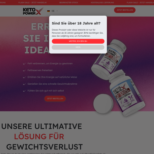 de.ketopowerx.com website