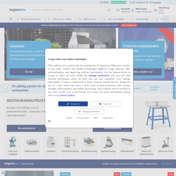 expondo.se website