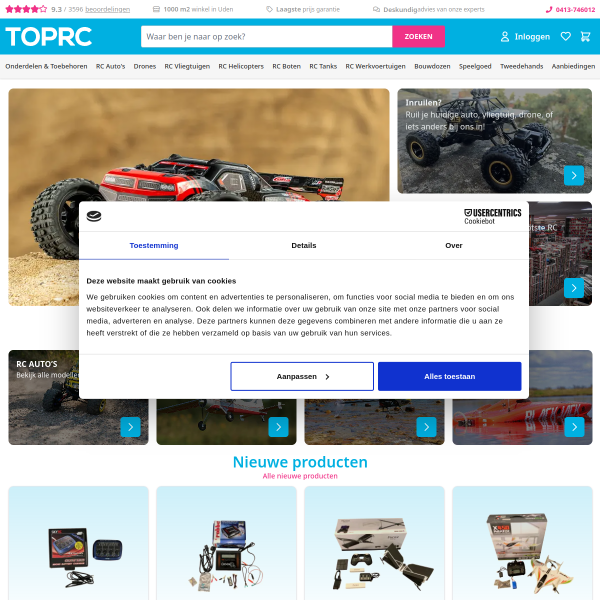 toprc.nl website