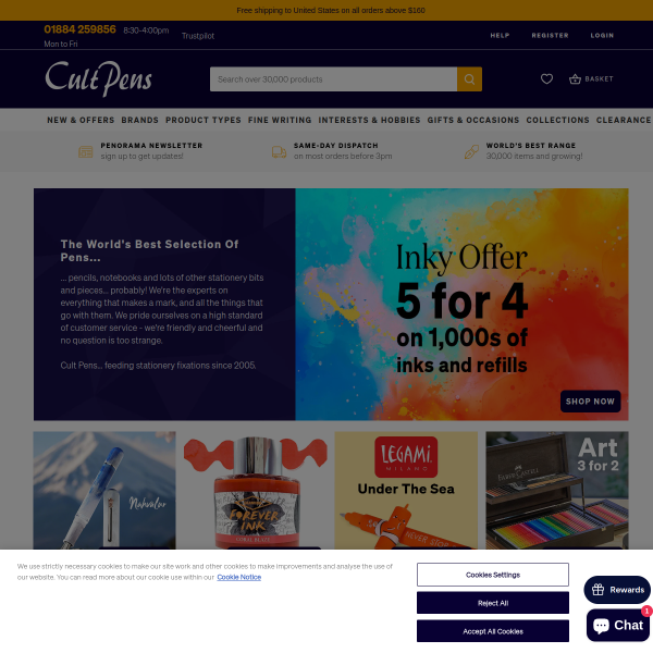 cultpens website