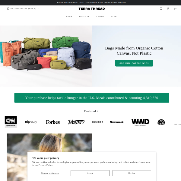 terrathread.com website