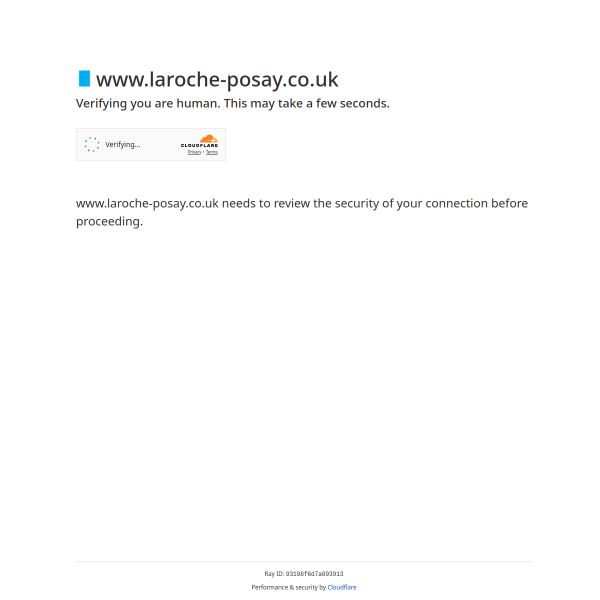 laroche-posay.co.uk website