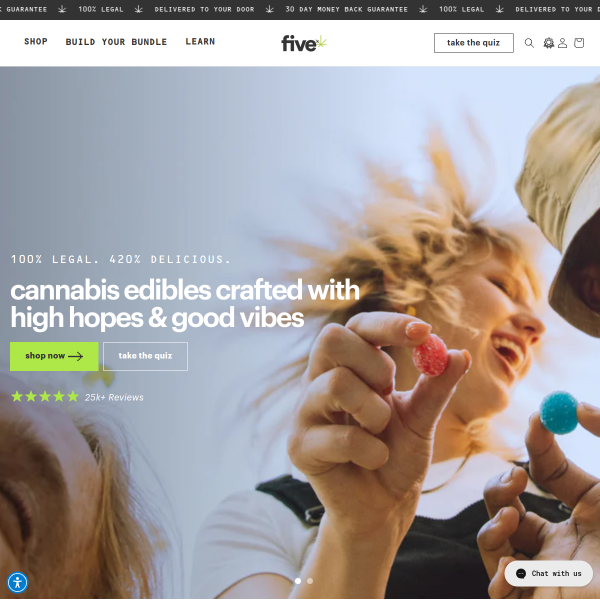 Five CBD website