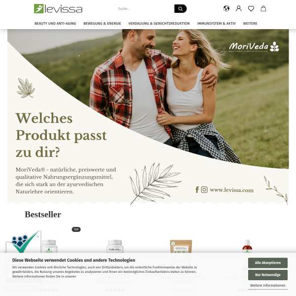 levissa.com website