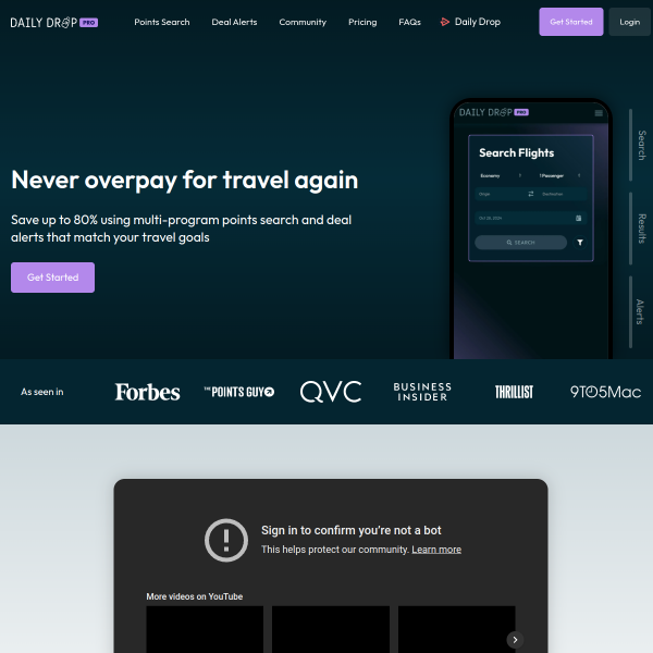 faredrop.com website