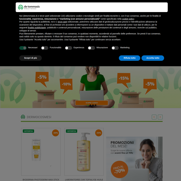 detommasis.it website