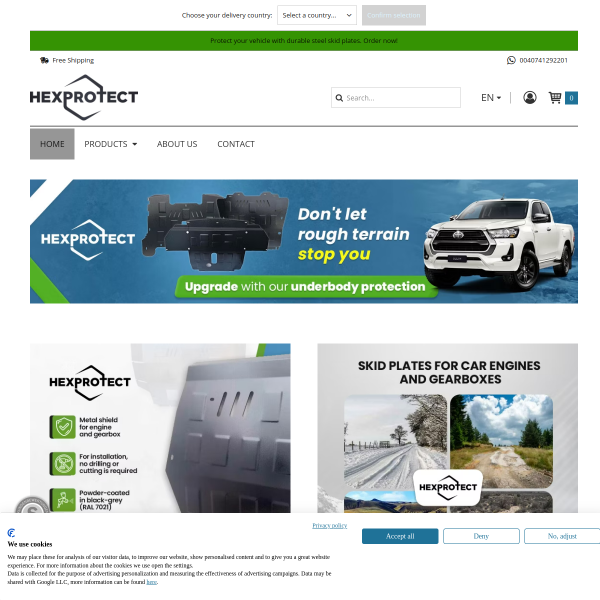 hexprotect.de website
