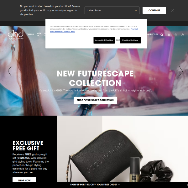ghd hair website