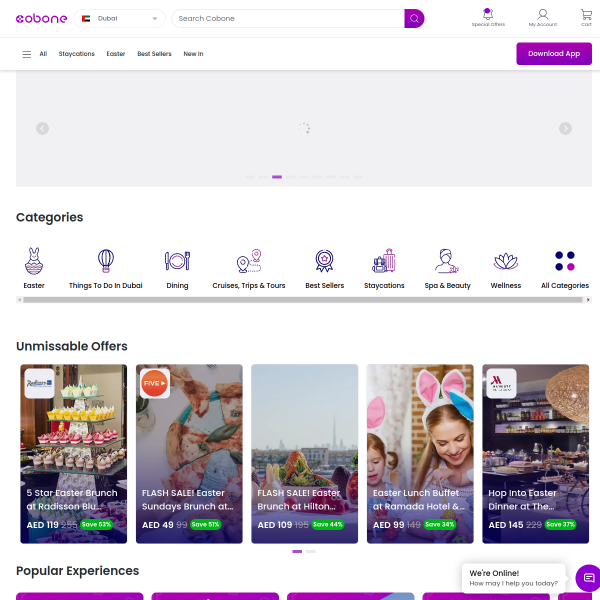 cobone.com website