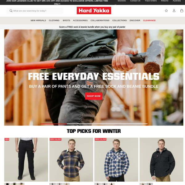 hardyakka.com website
