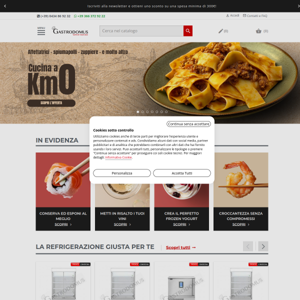 gastrodomus.it website