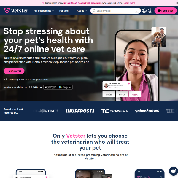 vetster.com website