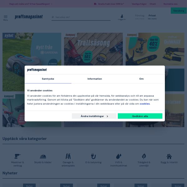 proffsmagasinet.se website