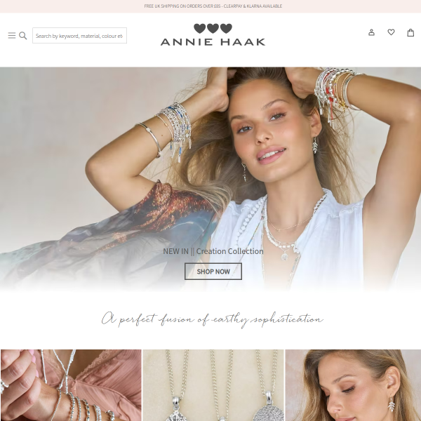 anniehaakdesigns.co.uk website