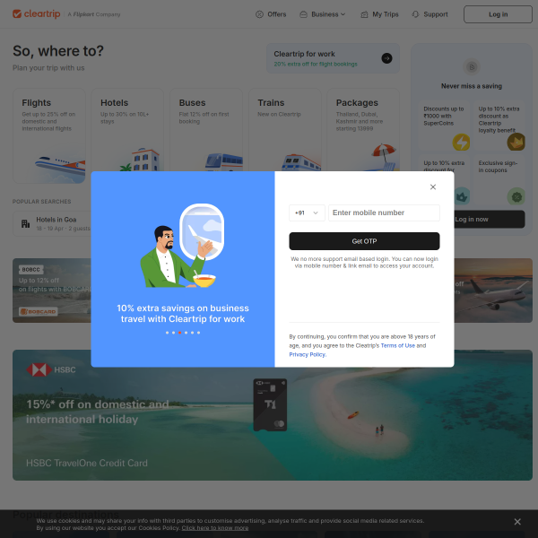 cleartrip website