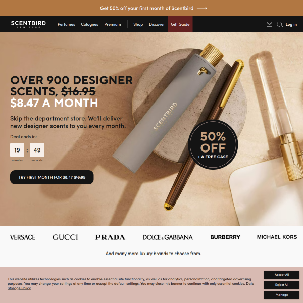 scentbird website