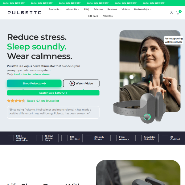 pulsetto.tech website