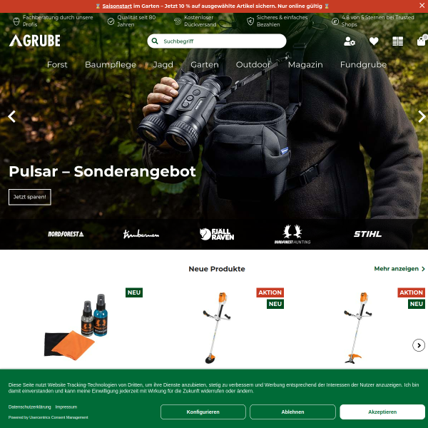 grube.de website