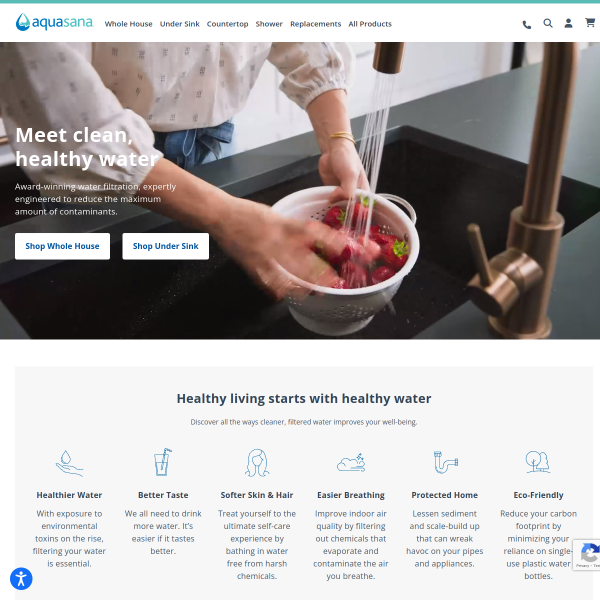 aquasana.com website