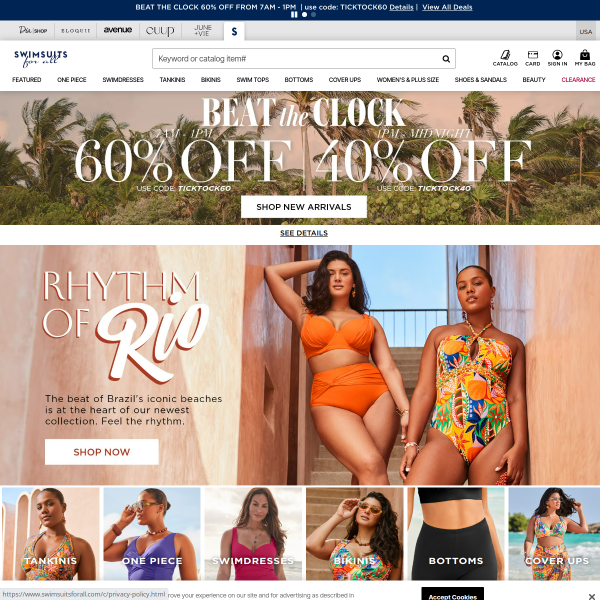 Swimsuitsforall website
