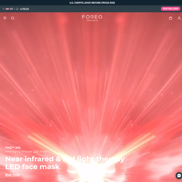 Foreo website