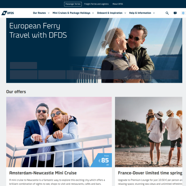 dfds website