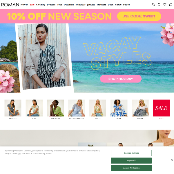 roman website