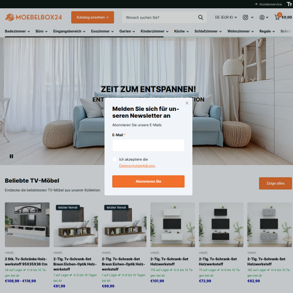 moebelbox24.de website