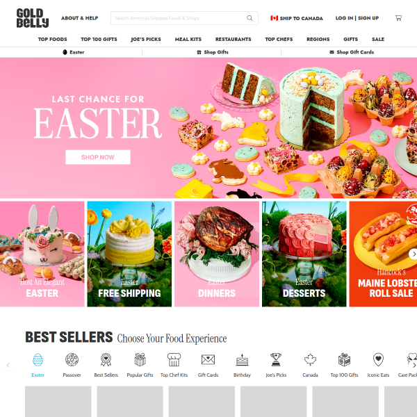 goldbelly website