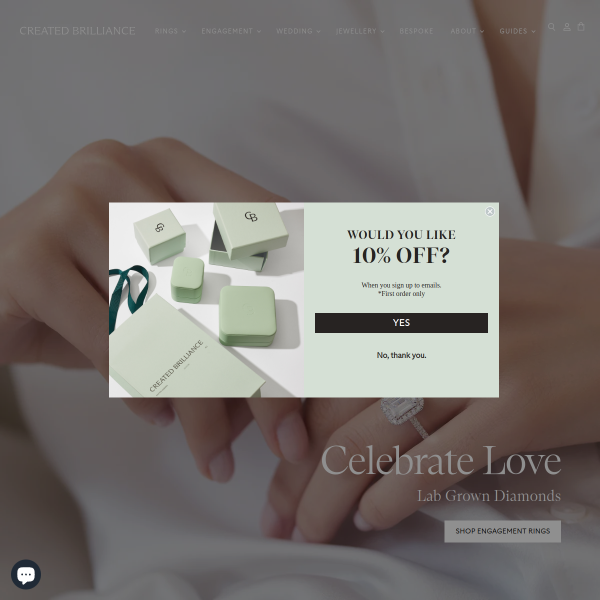 createdbrilliance.co.uk website