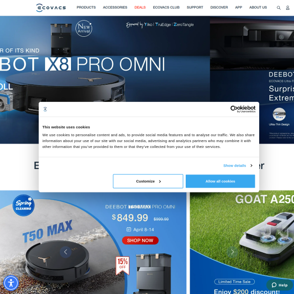 ecovacs website