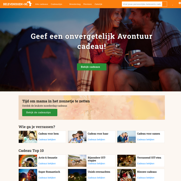 belevenissen.nl website