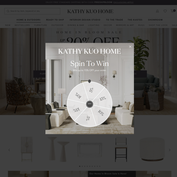 Kathy Kuo Home website