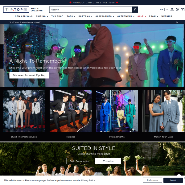 tiptop website
