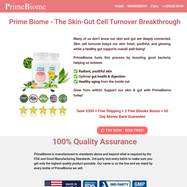 primebiome.com website