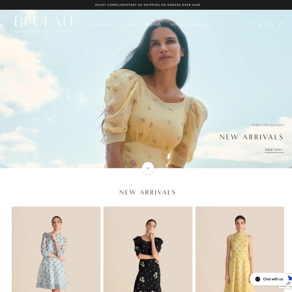 beulahlondon.com website