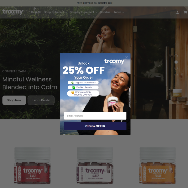 troomy.com website