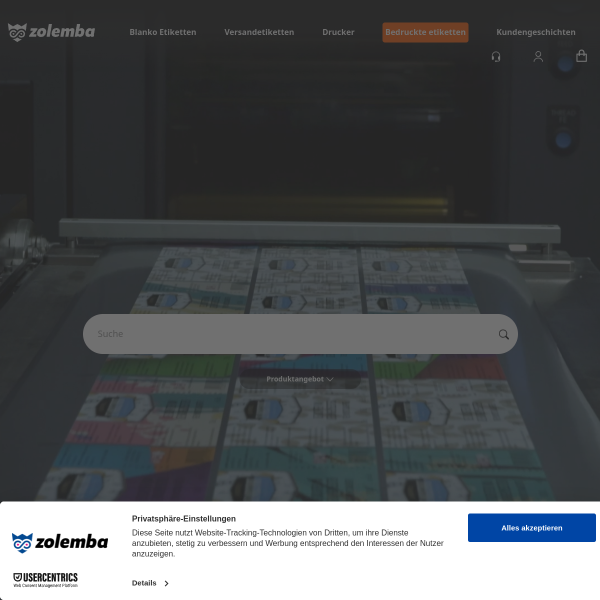 zolemba.de website