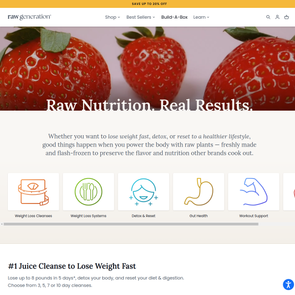 RAW Generation website
