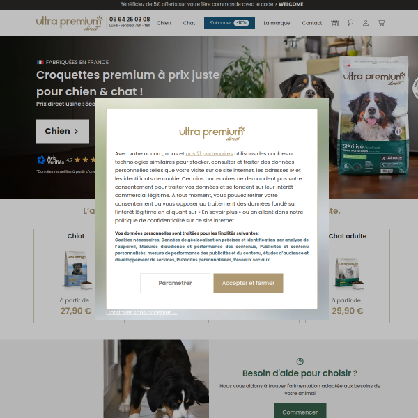 ultrapremiumdirect.com website