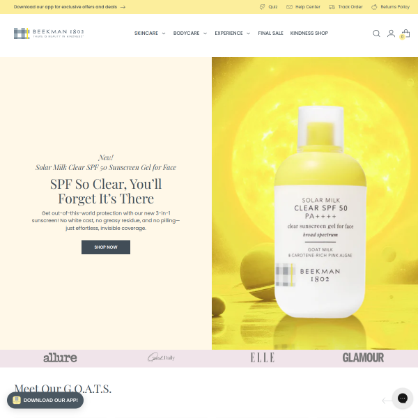 beekman1802.com website
