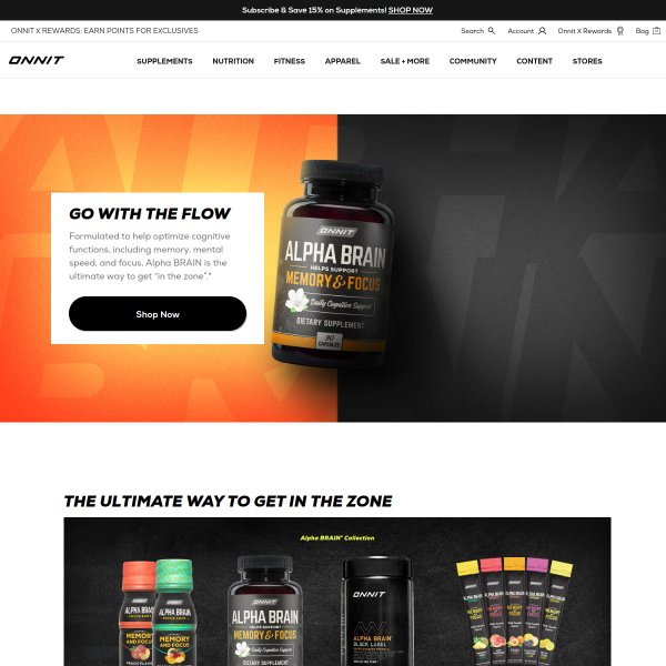 Onnit website