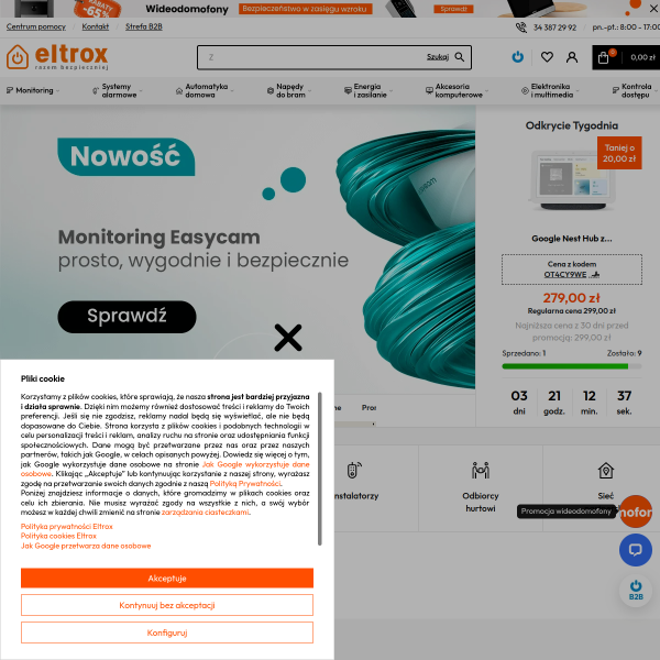 eltrox.pl website