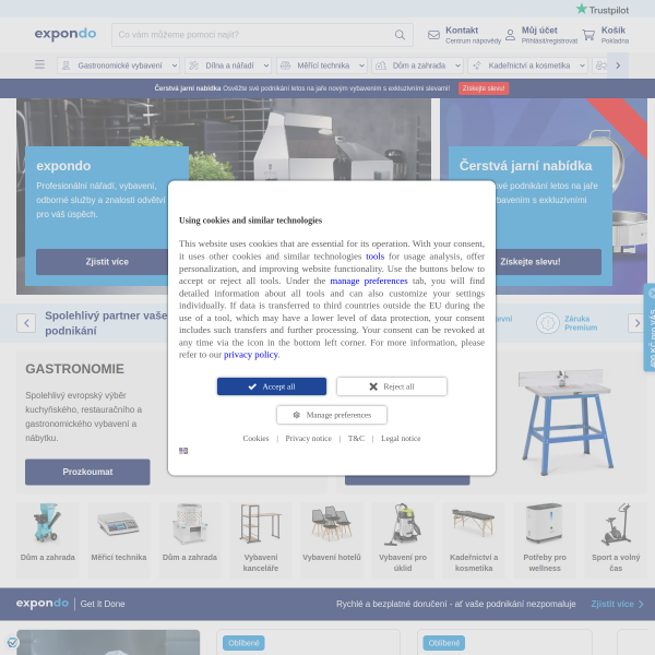 expondo.cz website