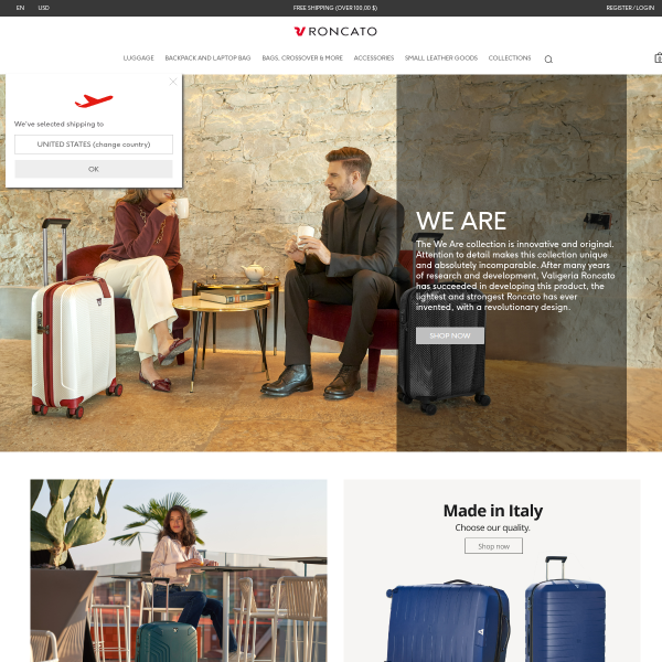 roncato.com website