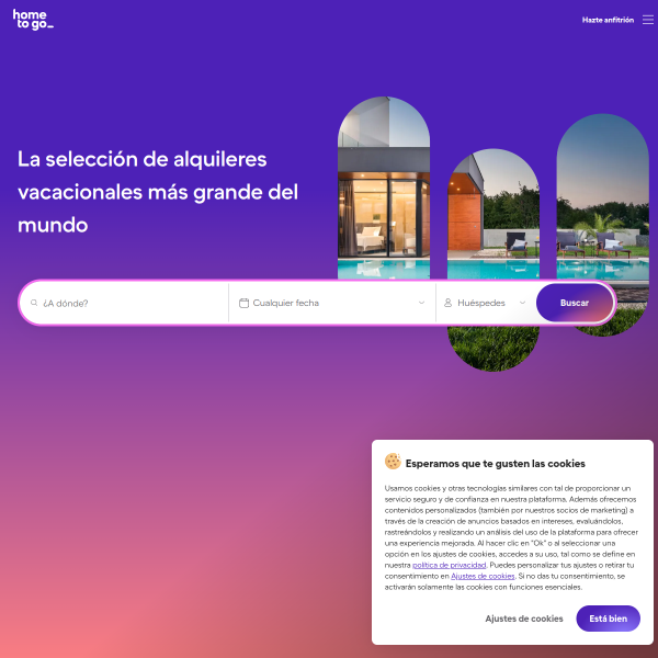 hometogo.es website