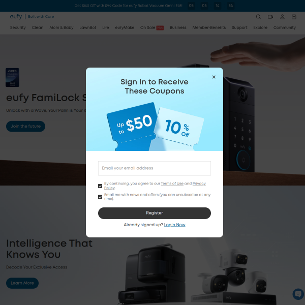 eufy.com website