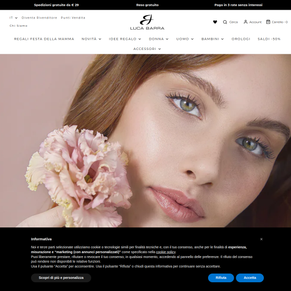 lucabarra.it website