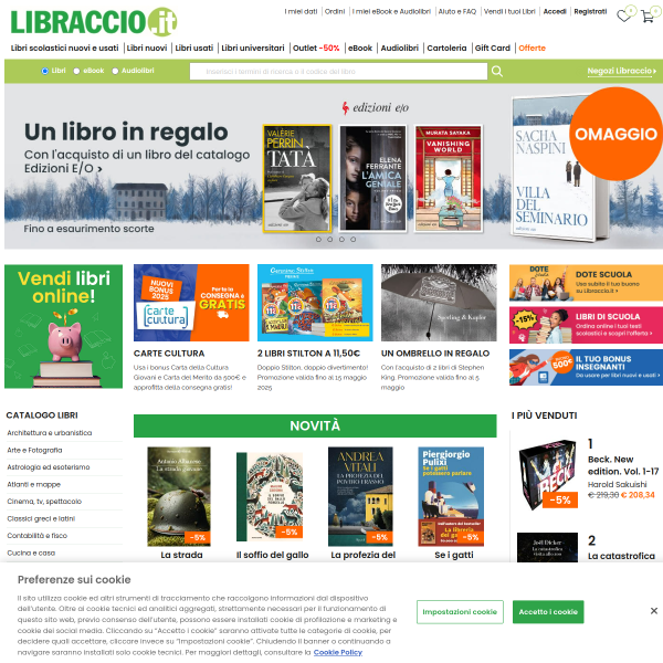 libraccio.it website