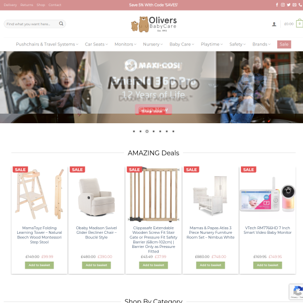 oliversbabycare website